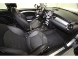 2009 Mini Cooper S Hardtop Punch Carbon Black Leather Interior
