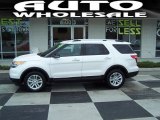 2012 White Suede Ford Explorer XLT 4WD #69792011