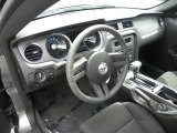 2011 Ford Mustang V6 Coupe Charcoal Black Interior