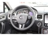 2013 Volkswagen Touareg TDI Executive 4XMotion Steering Wheel