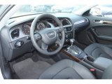2013 Audi A4 2.0T quattro Sedan Black Interior