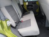 2008 Jeep Wrangler Unlimited X 4x4 Rear Seat