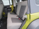 2008 Jeep Wrangler Unlimited X 4x4 Rear Seat