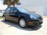 2013 Black Volkswagen Golf 4 Door #69792166