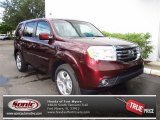 2012 Dark Cherry Pearl II Honda Pilot EX-L #69791630