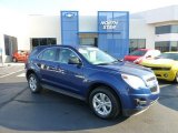 2010 Navy Blue Metallic Chevrolet Equinox LS AWD #69791879