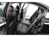 2009 Infiniti G 37 x S Sedan Rear Seat