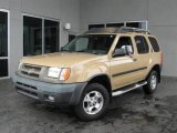 Khaki Beige Nissan Xterra in 2001