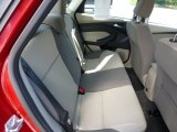2012 Ford Focus SE Sedan Rear Seat