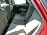 2012 Ford Focus SE Sedan Rear Seat