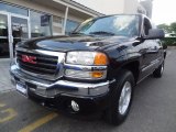 2005 Onyx Black GMC Sierra 1500 SLE Extended Cab 4x4 #69792099