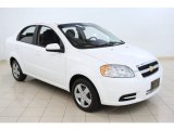 2010 Summit White Chevrolet Aveo LT Sedan #69792089