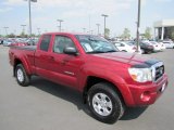 2005 Impulse Red Pearl Toyota Tacoma V6 Access Cab 4x4 #69792059