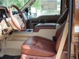 2012 Ford F350 Super Duty King Ranch Crew Cab 4x4 Dually Front Seat
