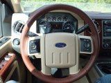 2012 Ford F350 Super Duty King Ranch Crew Cab 4x4 Dually Steering Wheel