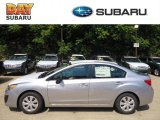 2012 Ice Silver Metallic Subaru Impreza 2.0i 4 Door #69841193