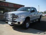 2007 Bright Silver Metallic Dodge Ram 2500 SLT Quad Cab 4x4 #69841797