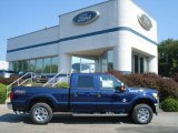 2012 Dark Blue Pearl Metallic Ford F250 Super Duty XLT Crew Cab 4x4 #69841099