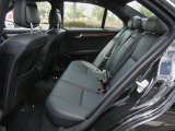2011 Mercedes-Benz C 350 Sport Rear Seat
