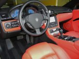 2011 Maserati GranTurismo Convertible GranCabrio Rosso Corallo Interior
