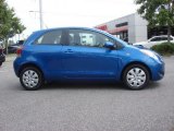 2010 Toyota Yaris Blazing Blue Pearl