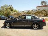 Magnetite Black Metallic Mercedes-Benz C in 2012