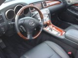 2007 Lexus SC 430 Convertible Black Interior