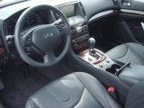 2011 Infiniti G 37 Convertible Graphite Interior