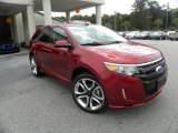 Ruby Red Ford Edge in 2013