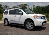 2012 Blizzard White Nissan Armada Platinum #69905239