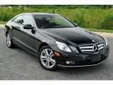 Obsidian Black Metallic Mercedes-Benz E in 2010