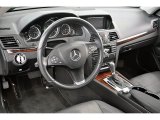 2010 Mercedes-Benz E 350 Coupe Black Interior