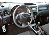 2011 Subaru Impreza WRX Limited Sedan Carbon Black Interior