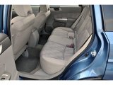 2009 Subaru Forester 2.5 X Rear Seat