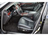 2009 Lexus LS 460 L AWD Black Interior