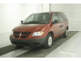 2006 Inferno Red Crystal Pearl Dodge Caravan SE #6964487