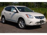 2012 Pearl White Nissan Rogue SV AWD #69905194