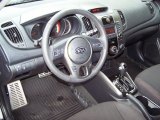 2012 Kia Forte 5-Door SX Black Interior