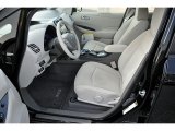 2011 Nissan LEAF SL Light Gray Interior