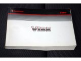 2003 Pontiac Vibe  Books/Manuals