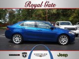 2013 Blue Streak Pearl Coat Dodge Dart SXT #69905154