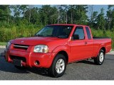 2002 Nissan Frontier Aztec Red