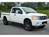 2012 Nissan Titan SV King Cab 4x4 Front 3/4 View