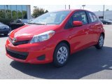 2012 Absolutely Red Toyota Yaris L 3 Door #69949335