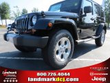 2013 Black Jeep Wrangler Unlimited Sahara 4x4 #69949303