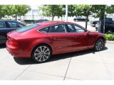 2013 Audi A7 Garnet Red Pearl Effect