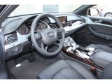 2013 Audi A8 3.0T quattro Black Interior