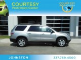 2008 Liquid Silver Metallic GMC Acadia SLE #69949253