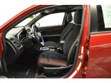 2012 Dodge Avenger SXT Plus Black/Red Interior