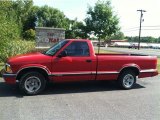 1995 Victory Red Chevrolet S10 LS Regular Cab #69949501
